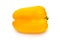 Fresh vegetable, Yellow Pepper isolated on white background