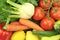 Fresh vegetables, close up image