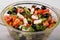 Fresh vegetables greek salad