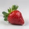 A fresh vibrant ripe strawberry generative AI