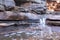 Fresh water in Alligator Gorge at Mount Remarkable National Park South Australia