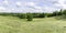 Freshly mown hay in rural Ohio