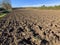 Freshly ploughed Field