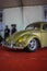 Freshly restored Volkswagen Beetle oval windows displayed at Jogja VW Festival