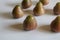 Freshly rose apple or Chomphu fruit on white background.