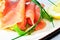 Freshness salmon salad