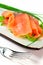 Freshness salmon salad