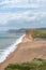 Freshwater beach in Dorset