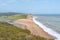 Freshwater beach in Dorset