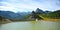 The Fresnillo reservoir, Sierra Grazalema National Park, Cadiz, Spain