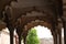 Fretwork arches of an ancient Indian temple
