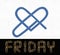 Friday love icon