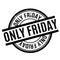 Only Friday rubber stamp