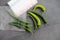 Fridge bag,healthy food storage bag, locked refrigerator bag and green peppers