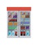 Fridge with Bottles of Water Vector Illustration