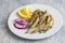 Fried Anchovies Turkish Name: Hamsi Tava