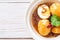 Fried Boiled Egg with Tamarind Sauce