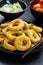 Fried calamari rings