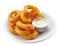 Fried calamari rings