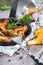 Fried Chanterelles in a skillet