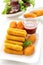 Fried cheese sticks