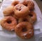 Fried donuts in italy breakfast