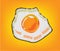 Fried egg have breakfast