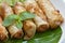 Fried Egg Rolls of Vietnamese cuisine