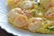 Fried Egg Steam Shrimp