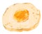 Fried egg watercolor painting illustration breakfast simple egg menu