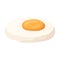 Fried eggs with yolk.Burgers and ingredients single icon in cartoon style rater,bitmap symbol stock illustration.