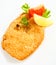 Fried escalope of veal with lemon