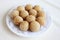 Fried Glutinous Rice Balls with Sesame