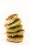Fried green tomato stack vertical