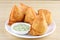 Fried Indian Samosa