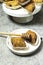 Fried Makrout or makroud - Algerian semolina, dates and honey sweets