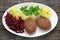 Fried minced pork cutlets