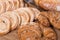 Fried Palmier laid out on counter