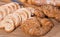 Fried Palmier laid out on counter