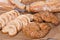 Fried Palmier laid out on counter