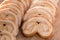 Fried Palmier laid out on counter