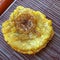 Fried plantain tostones (patacones)