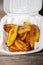 Fried Plantains In Carryout Container