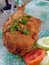 Fried Pomfret fish