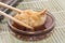 Fried pork gyoza dumplings