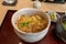 Fried pork rice bowl (Katsudon), Japanese food