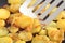 Fried potatoes\' slices