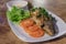 Fried Rainbow Trout, Thai Food