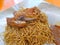 Fried rice vermicelli or fried Bee hoon
