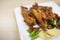 Fried sour chicken wings